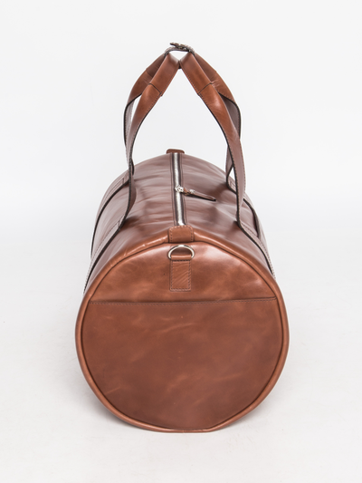 Кожаная дорожная сумка Faenza Premium cognac (арт. 
4033-03)