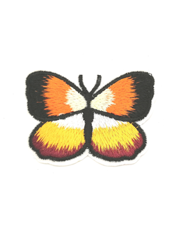 Термоаппликация бабочка 7, 60*45 мм