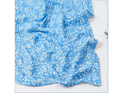 Муслиновая пеленка "Цветочки №7" 110x120