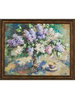 Натюрморт Утренняя сирень Круглова Светлана