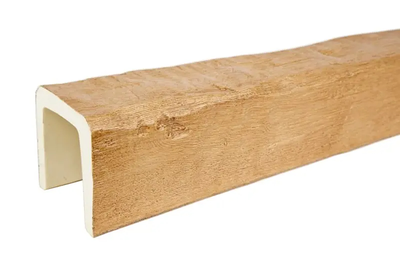 Декоративная балка из полиуретана Country Decor (UNIX) рубленая Б4 (230х205) орех