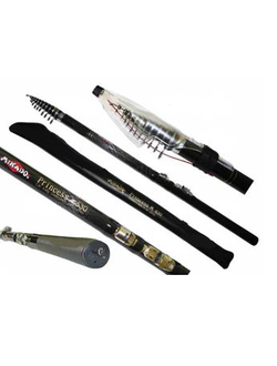 Удилище телескопическое Micado PRINCESS укороченное карбон 3.6м