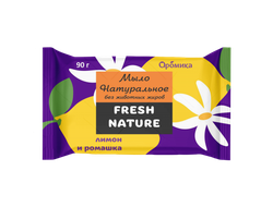 Мыло туалетное Fresh Nature Лимон и ромашка, 90 г