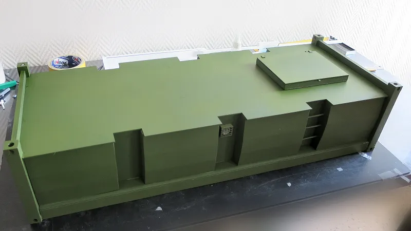 Третья контейнерная заправочная станция