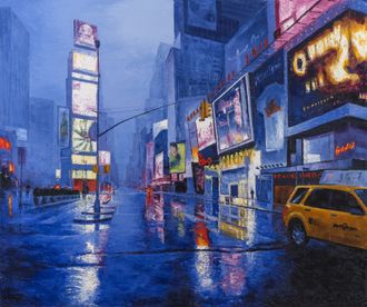 Картина&quot;NYC rain&quot;