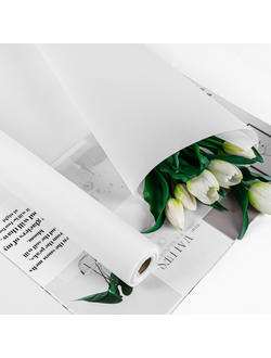 Пленка латексная "Зефирное облако" 58см*5м Белый ПР32/10