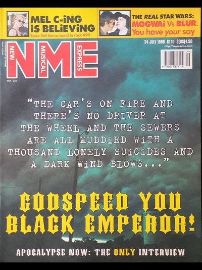 NME Magazine 24 July 1999 Mel C, Blur, Mogwai Cover, Иностранные музыкальные журналы, Intpressshop