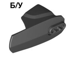 ! Б/У - Hero Factory Armor with Ball Joint Socket - Size 6, Black (90638 / 4632626 / 6116520) - Б/У