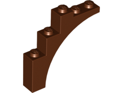 Arch 1 x 5 x 4 - Continuous Bow, Reddish Brown (2339 / 4211239 / 4519927 / 4544167 / 6044725)