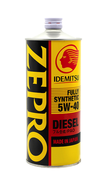 Idemitsu 5W-40 CF Fully Synthetic Zepro Diesel 2863004