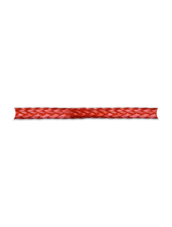 Трос English Braids Dynamic line DC50Rd Ø5мм 2600кг 12прядей красный из Dyneema