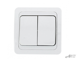 Выключатель двухклавишный 2023