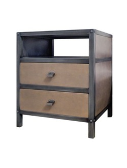 Тумба с 2 ящиками и нишей, в стиле loft.