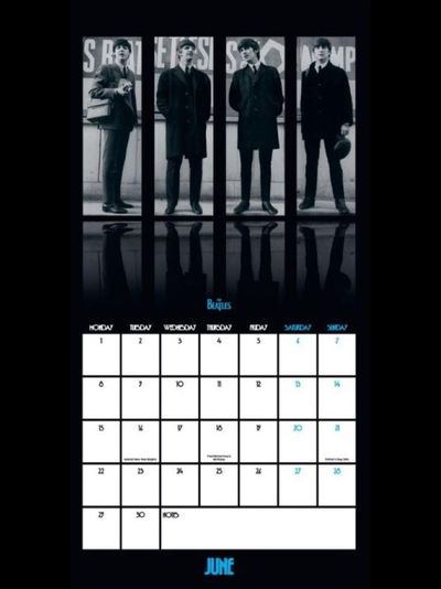 The Beatles Official Календарь 2026 Квадратный формат