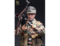 Немецкий солдат - Коллекционная ФИГУРКА 1/6 WWII German Waffen-SS Soldier (AL100044) - Alert Line
