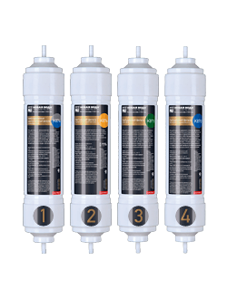 Новая вода К685 Комплект быстросъемных картриджей (K874, K876, K873, K870) для фильтра Expert M330 с шунгитом