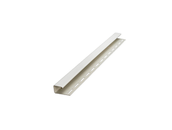 J – профиль для сайдинга белый | NORDSITE