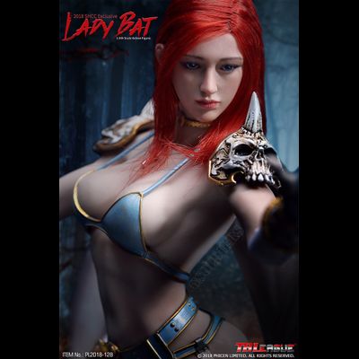 Леди Бэт - Коллекционная ФИГУРКА (Эксклюзивная версия) 1/6 scale Lady Bat Action Figure 2018 SHCC Exclusive, Mermaid Melody Pichi Pichi Pitch (PL2018-128) - TBLeague