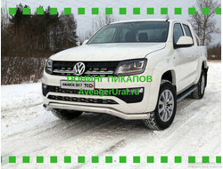 Защита передняя "волна" 76,1 мм