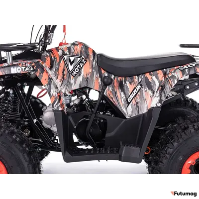 Квадроцикл MOTAX ATV Grizlik Premium 125cc Бензиновый Красный камуфляж