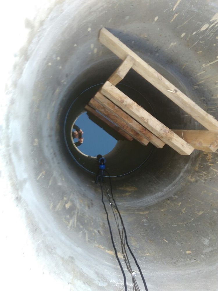 Монтаж насоса воды в колодце, Ногинский район.