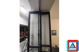 Ширина базовой створки - по толщине проема