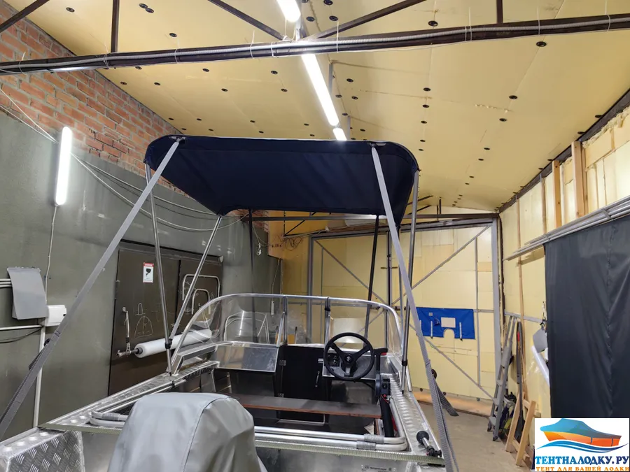 Биминитоп на лодку Вятбот 390