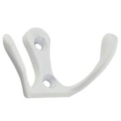 двойной металлический крючок для мебели