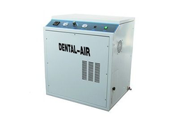 КОМПРЕССОР ВОЗДУШНЫЙ БЕЗМАСЛЯНЫЙ DENTAL AIR 2/24/39 (В КОЖУХЕ), ресивер 24 л