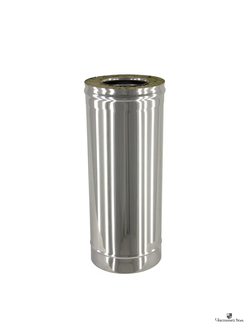 Труба-сэндвич 1м нерж/нерж