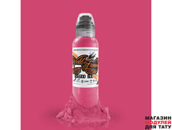 Краска World Famous Tattoo Ink Paraguay Pink