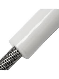 Трос 1х19 в ПВХ оболочке. Трос 4 мм. Оболочка 8 мм