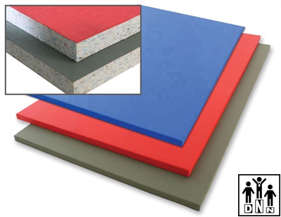 Татами Эконом ПВВ, 4 см, верх ПВХ, открытое дно, 160 кг/м3 DNN