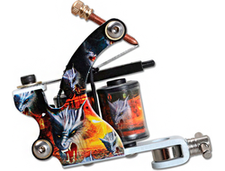 Индукционная татуировочная машинка - WOLF-075