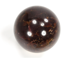 Шар Гранат Альмандин, Индия (34 мм, 80 г) №35928
