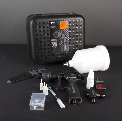 Краскопульт Walcom Genesi CARBONIO 360 HTE Clear 9630**EC