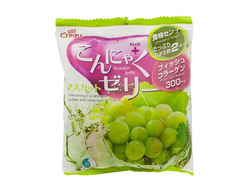 Желе "Yukiguni Aguri" порционное Конняку со вкусом муската