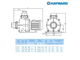 Насос Hayward HCP09101E BCD100/KNG100 (220V, 1HP)