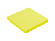 Блок-кубик Attache Selection с клеевым краем 76х76, желтый неон (100 л)
