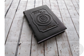 ежедневник из натуральной кожи, кожаный ежедневник, ежедневник с тиснением, ежедневник с гравировкой, именной ежедневник