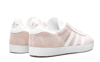 Adidas Gazelle Розовые (Экозамша) сзади