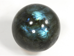 Шар Лабрадорит, Мадагаскар (43 мм, 95 г) №35335