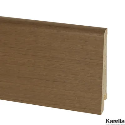 Плинтус напольный Pedross KS80 Дуб Плантагенет шпон купить в интернет-магазине karelia-floor.ru