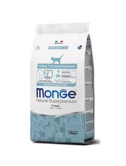 Корм для котят Monge (Монж) с форелью 1,5 кг