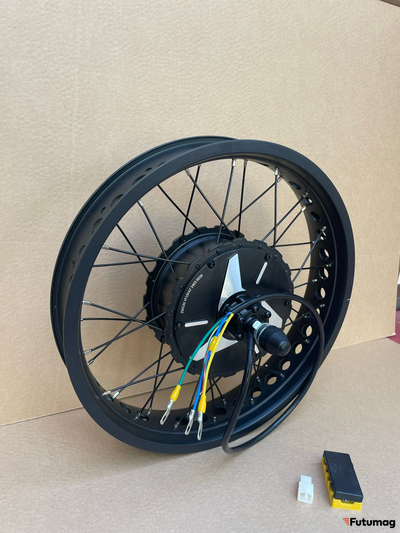 Мотор-колесо редукторное MXUS GDR-19FAT -1200-1500Вт в FAT ободе 20'