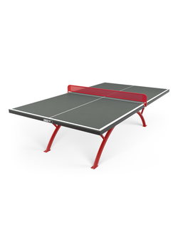 Антивандальный теннисный стол UNIX Line 14 mm SMC (Grey/Red)