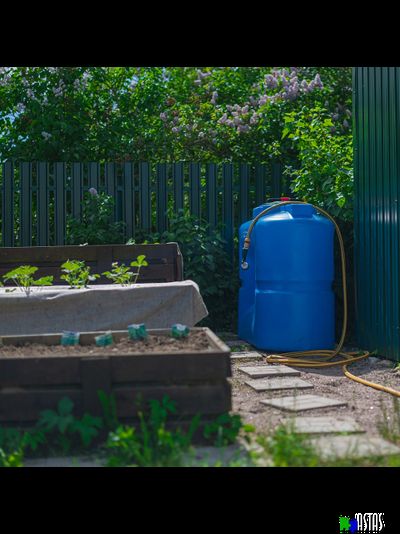 Емкость Экопром S 500 л черная