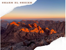 MOSES (SINAI) MOUNTAIN &amp; MONASTETY OF SAINT CATHERINE FROM SHARM EL SHEIKH