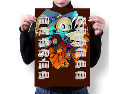 Календарь настенный Андертейл, Undertale №15