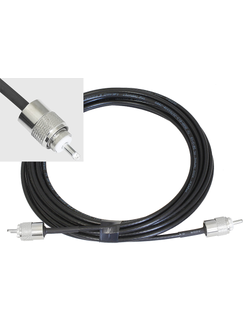 Кабель для антенн типа АШС (RG-58, PL- PL), 8 метров